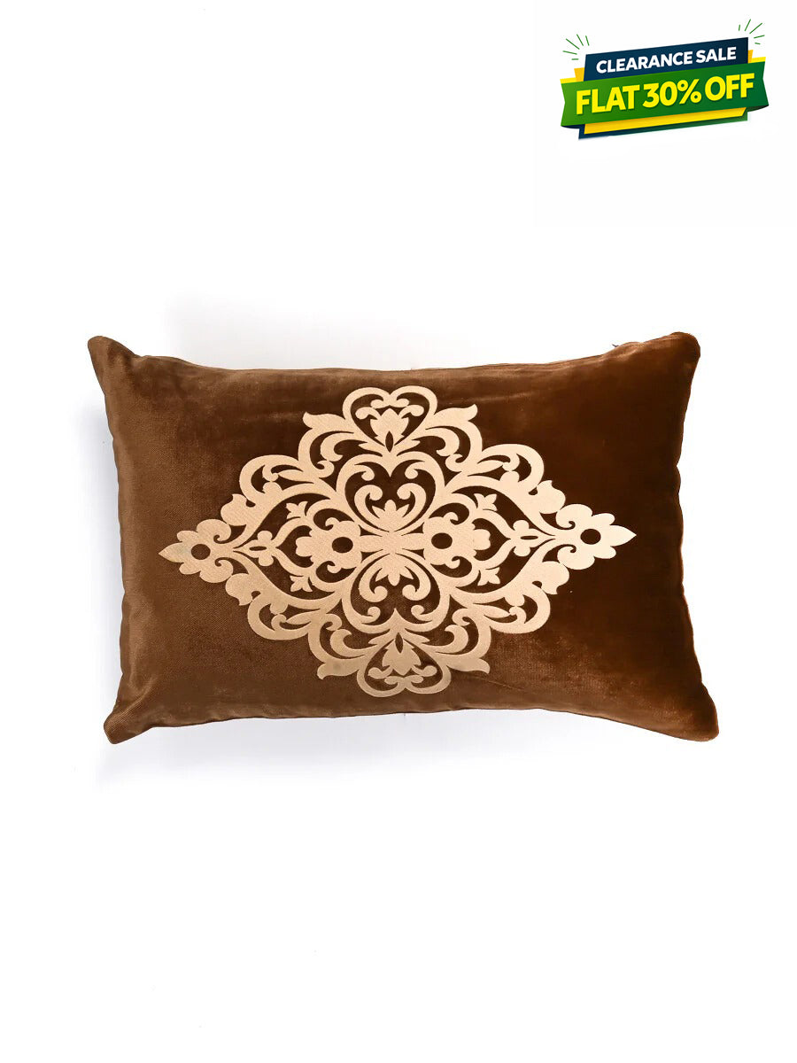 Stencil Throw Pillow Cushion Cover