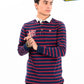 Men's Red/Blue Rugby Shirt