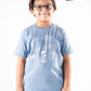 Kids Blue Vintage Summer T-Shirt
