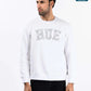 White Fleece Men's Sweatshirt