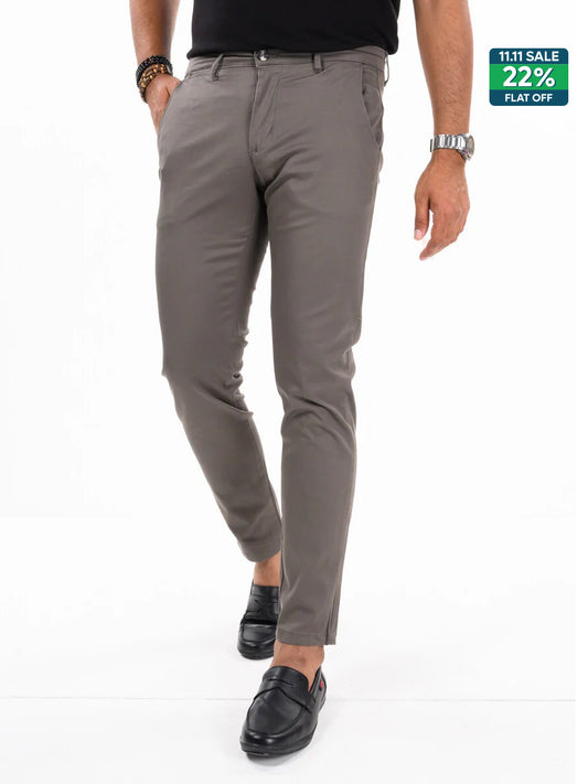 Men's Space Zinc Slim Fit Stretch Chino Pant