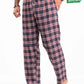 Flannel Plaid Maroon/Navy Relaxed Winter Pajamas