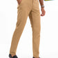 Men's Khaki Slim Fit Stretch Chino Pant