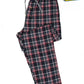 Flannel Plaid Maroon/Grey Relaxed Winter Pajamas