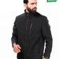Men Black Softshell Jacket