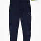 Men Navy Blue Slim-Fit Joggers