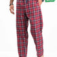 Flannel Plaid Red/White Relaxed Winter Pajama