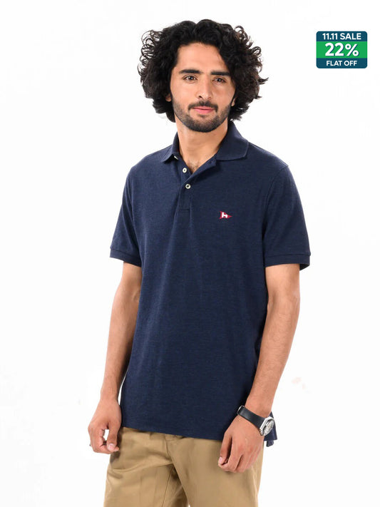 Navy Blue Men’s Polo Shirt
