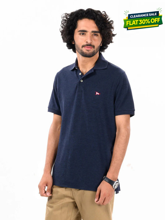 Navy Blue Men’s Polo Shirt