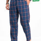 Flannel Plaid Blue/White Relaxed Winter Pajama
