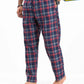 Flannel Plaid Red/Blue Relaxed Winter Pajama