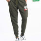 Men Olive Terry Slim Joggers