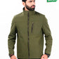 Men Olive Softshell Jacket