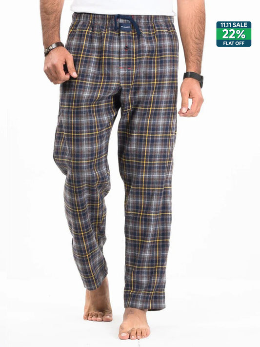 Flannel Plaid Multi Relaxed Winter Pajama