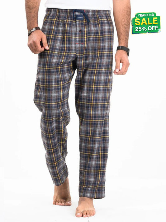 Flannel Plaid Multi Relaxed Winter Pajama