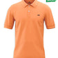 Men's Orange Polo Shirt With Black Undercollar Lining