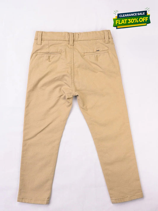 Turtell Kids Khaki Slim Fit Chinos