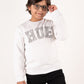Kids White Fleece Sweatshirt