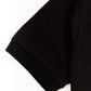 Kids Black Iconic Mesh Regular Fit Short Sleeve Polo Shirt