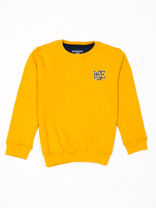 Kids Yellow Fleece Sweatshirt