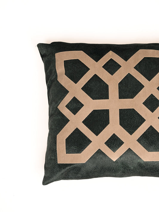 Castleton Green Velvet Cushion Cover