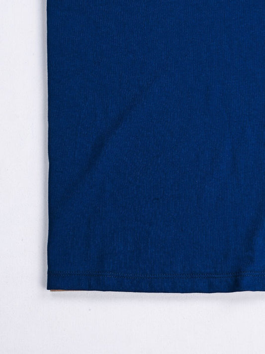 SF Applique Blue Cotton Tee Shirt