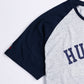 3.0 Grey & Blue Custom Fit Contrast Tee