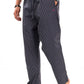 Maroon/Black Cotton Blend Relaxed Pajama