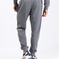 Men Medium Heather Grey Terry Slim Joggers