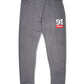 Men Medium Heather Grey Terry Slim Joggers