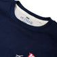 Kids Navy Blue Terry Sweatshirt