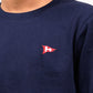 Kids Navy Blue Terry Sweatshirt