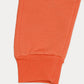 Boys Orange Fleece Slim Joggers