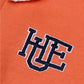 Boys Orange Fleece Slim Joggers
