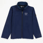 Navy Blue Stand Up Collar Soft Shell Kids Jacket