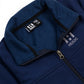 Navy Blue Stand Up Collar Soft Shell Kids Jacket