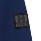 Navy Blue Stand Up Collar Soft Shell Kids Jacket