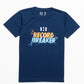 Kids Navy Blue Record Breaker Short Sleeve T-Shirt Crew Neck