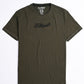Cally Round Bottom Cotton Tee Shirt - Green Olive