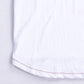Cally Round Bottom Cotton Tee Shirt - White Burgundy