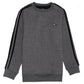 Kids Dark Grey Striped Sweatsuit