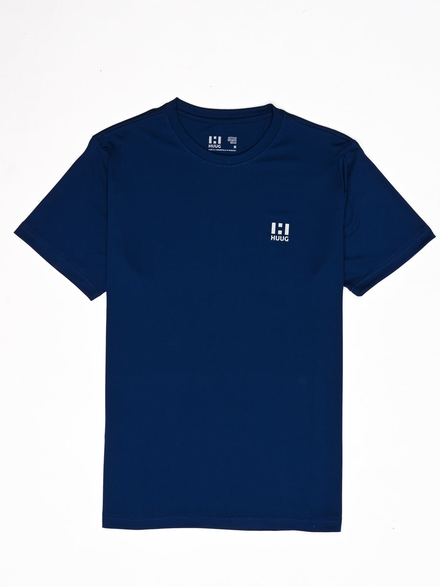 Men’s Blue Hydra Fit Sports T-Shirt