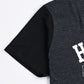 Dark Grey Custom Fit Contrast Tee