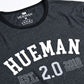 Dark Grey Custom Fit Contrast Tee