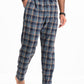 Flannel Plaid Black/White Relaxed Winter Pajama