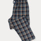 Flannel Plaid Black/White Relaxed Winter Pajama