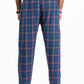 Flannel Plaid Blue/White Relaxed Winter Pajama