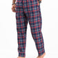 Flannel Plaid Red/Blue Relaxed Winter Pajama