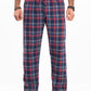 Flannel Plaid Red/Blue Relaxed Winter Pajama