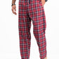 Flannel Plaid Red/White Relaxed Winter Pajama
